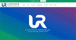 Desktop Screenshot of lifetechresources.com